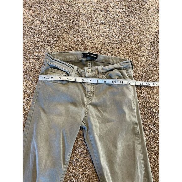 Flying Monkey Women's Gray Distressed Skinny Jeans Size 25 - Picture 7 of 11